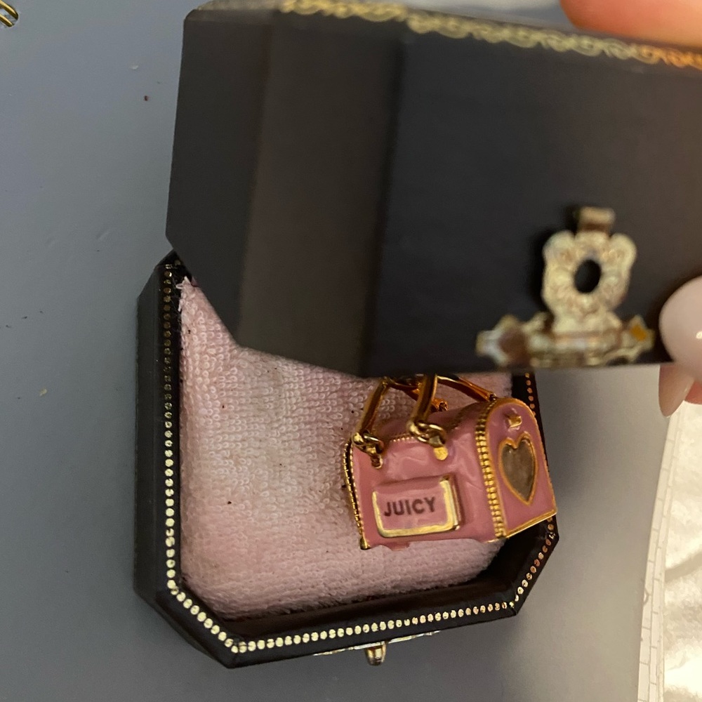 Juice Couture Dog Purse Charm
